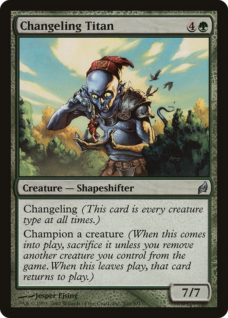 Changeling Titan - Foil