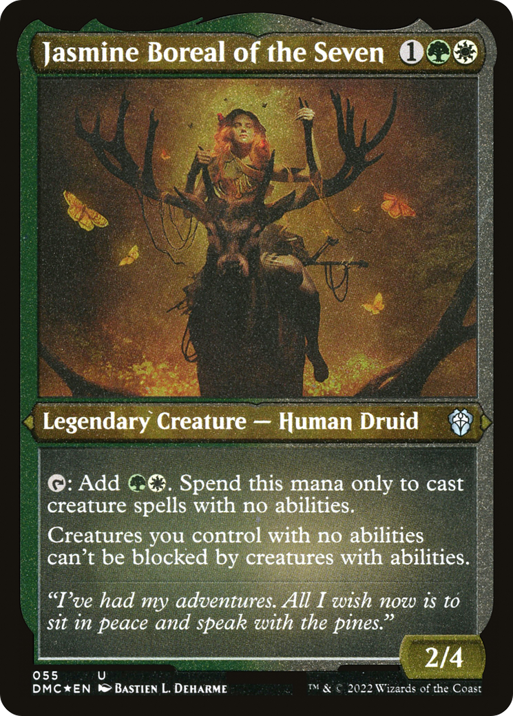 Jasmine Boreal of the Seven (055) - Foil Etched