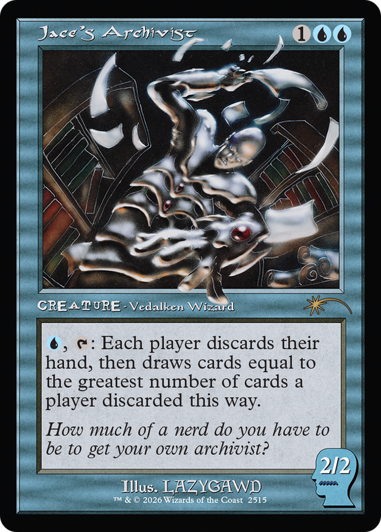 Jace's Archivist (2515) (Showcase) (SLD) - Foil