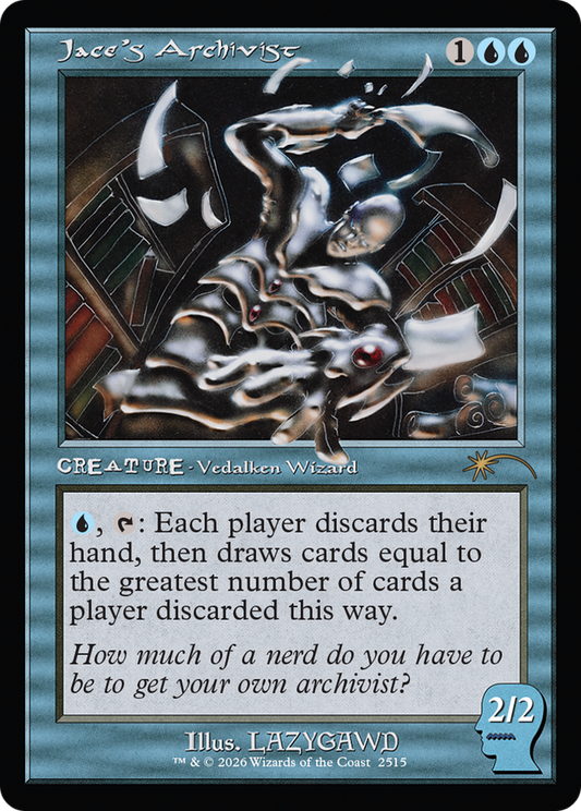 Jace's Archivist (2515) (Showcase) (SLD) - Foil