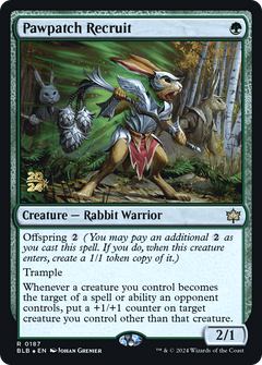 Pawpatch Recruit (0187) (Prerelease) - Foil