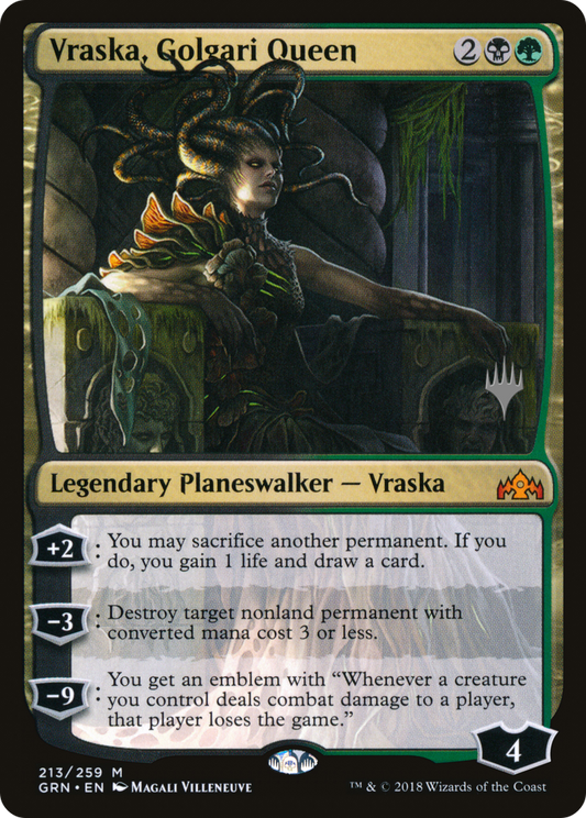 Vraska, Golgari Queen (213) (Promo Pack) - Foil