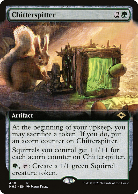 Chitterspitter (460) (Extended Art) - Foil