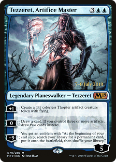 Tezzeret, Artifice Master (079) (Prerelease) - Foil