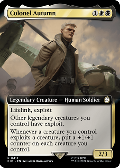Colonel Autumn (0411) (Extended Art) - Foil