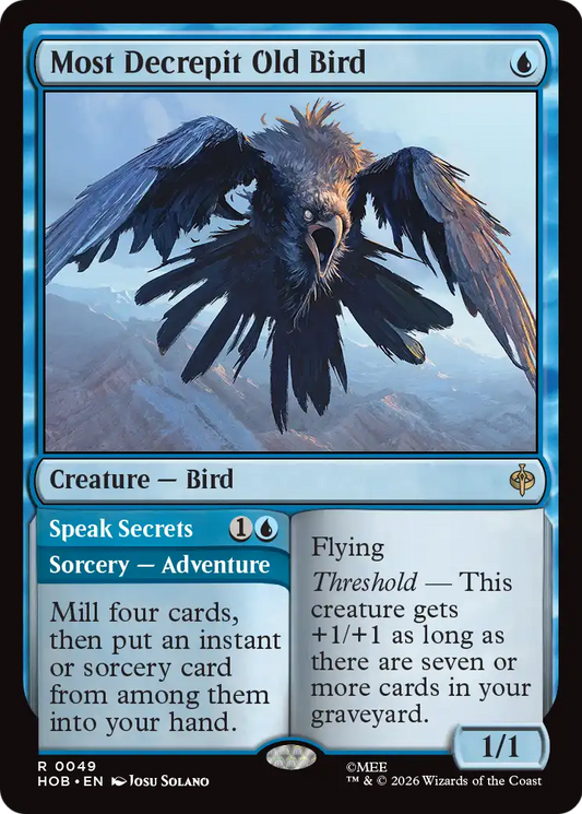 Most Decrepit Old Bird // Speak Secrets (HOB)