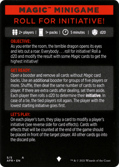 Magic Minigame: Roll for Initiative! (MAFR)