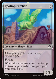 Rooftop Percher (0002) (ECL) - Foil