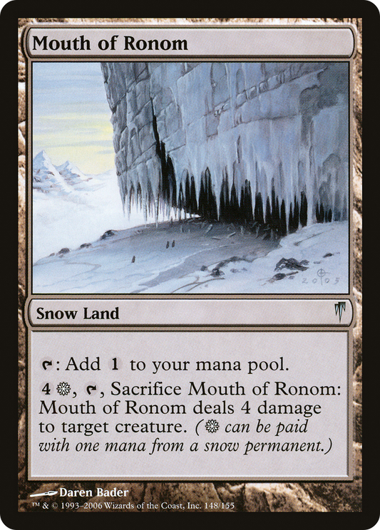 Mouth of Ronom - Foil