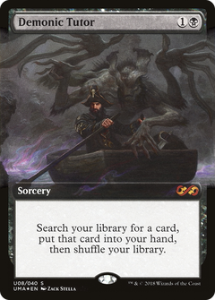 Demonic Tutor (U08) (Extended Art) - Foil