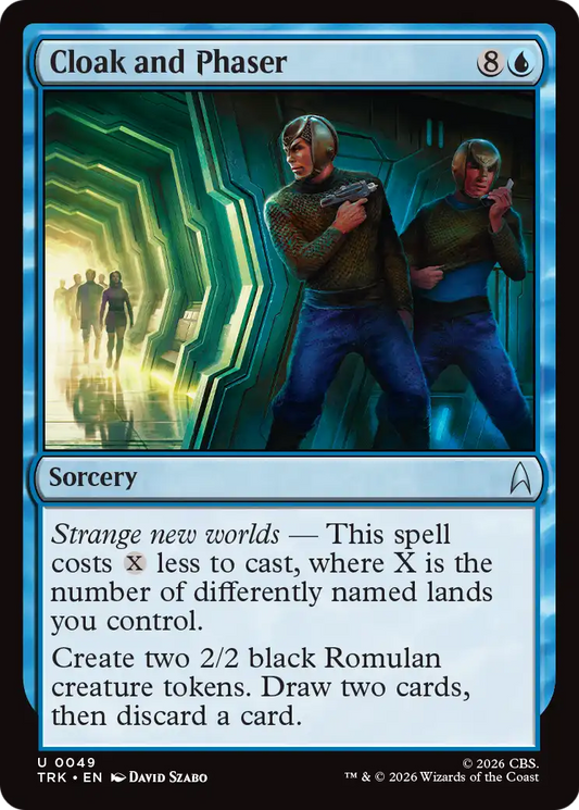 Cloak and Phaser (TRK) - Foil