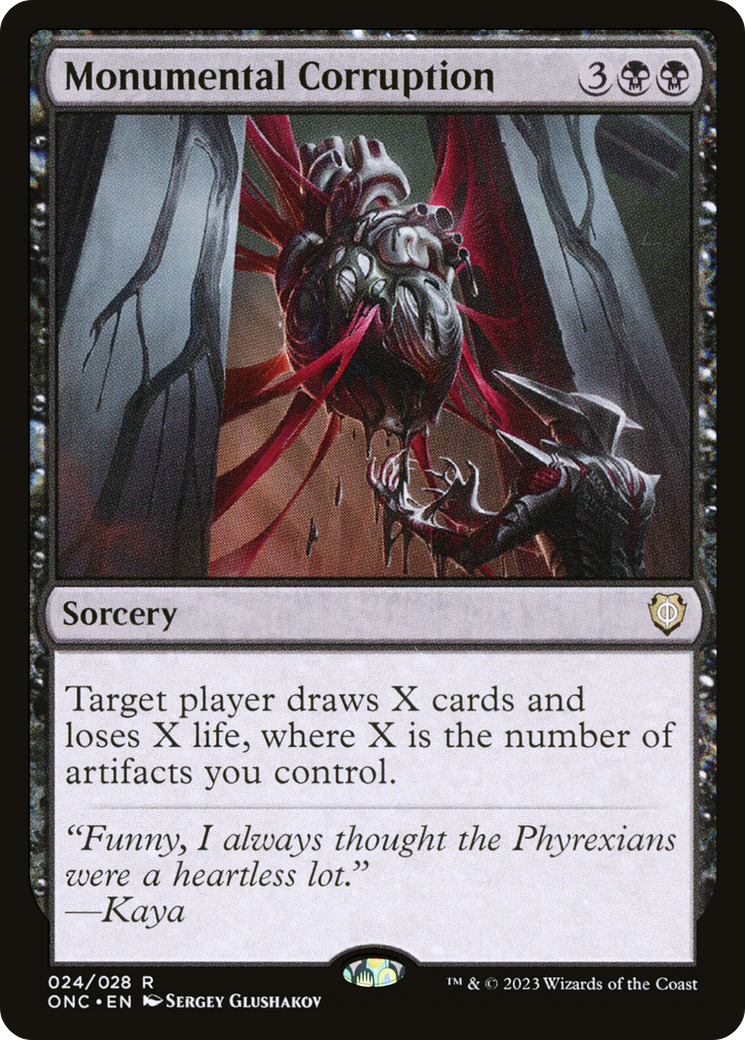 Monumental Corruption - Foil