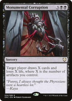 Monumental Corruption - Foil