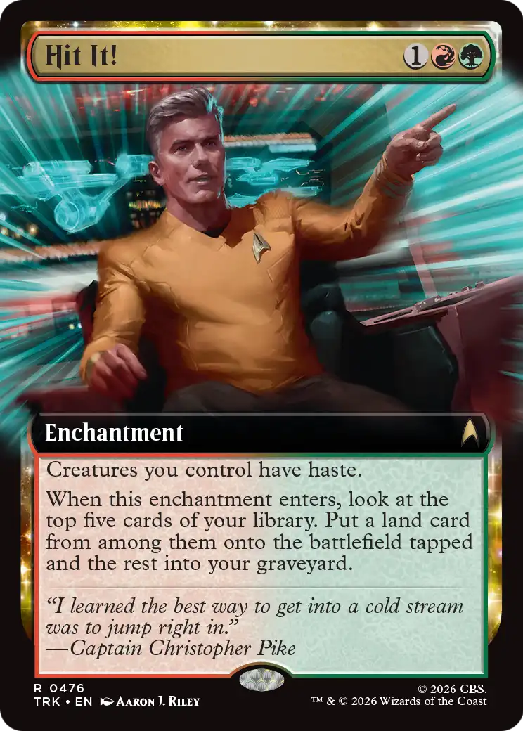 Hit It! (0476) (Extended Art) (TRK) - Foil