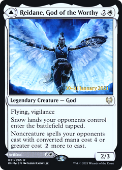Reidane, God of the Worthy // Valkmira, Protector's Shield (021) (Prerelease) (PKHM) - Foil