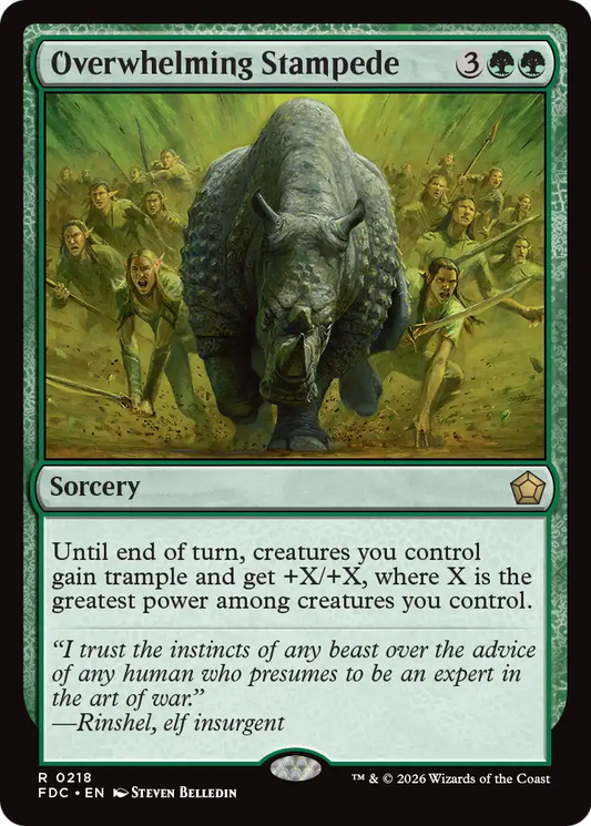 Overwhelming Stampede (FDC)