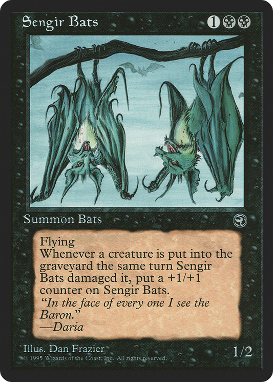 Sengir Bats (Two Bats Hanging)