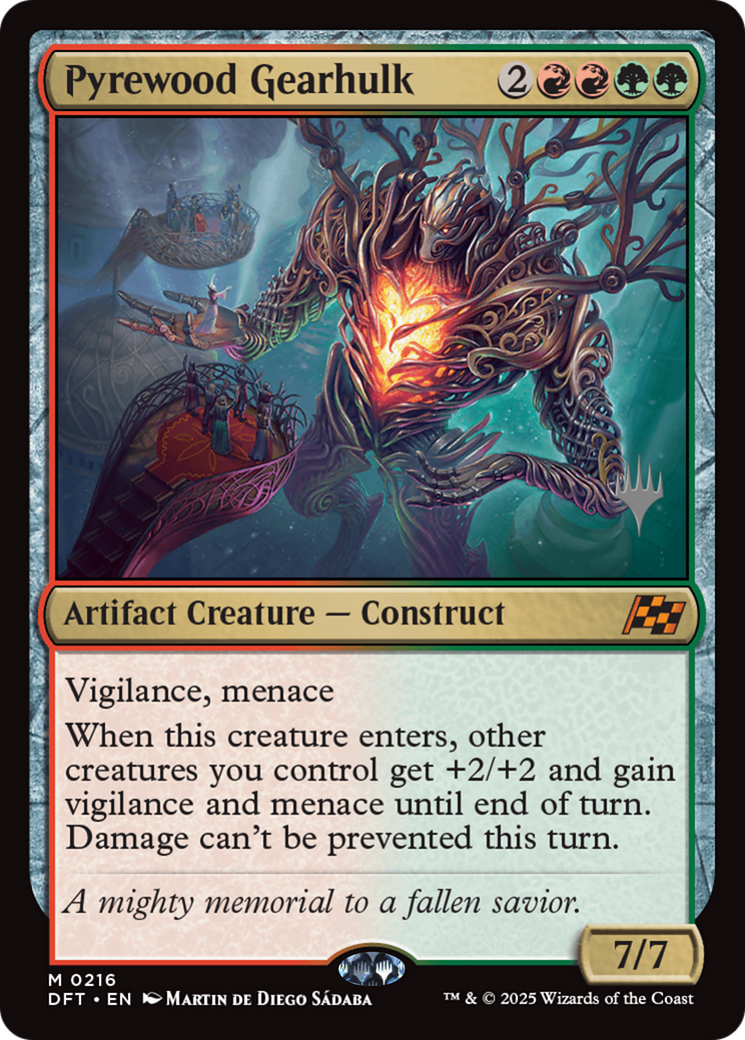 Pyrewood Gearhulk (0216) (Promo Pack) - Foil