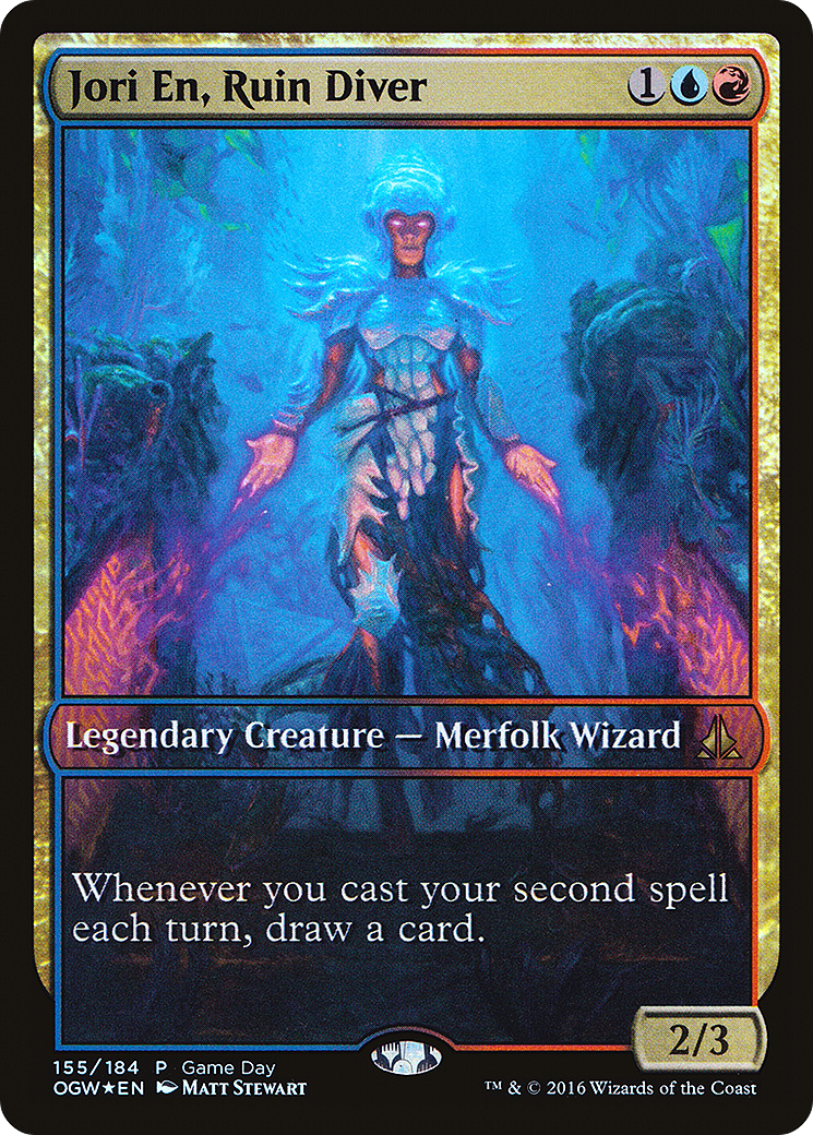 Jori En, Ruin Diver (155) (Game Day) - Foil