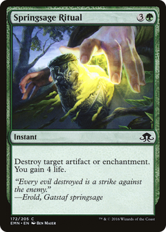 Springsage Ritual - Foil