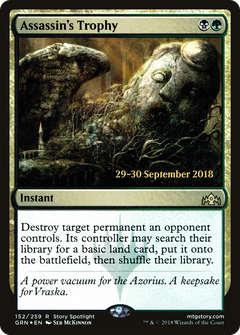 Assassin's Trophy (152) (Prerelease) - Foil