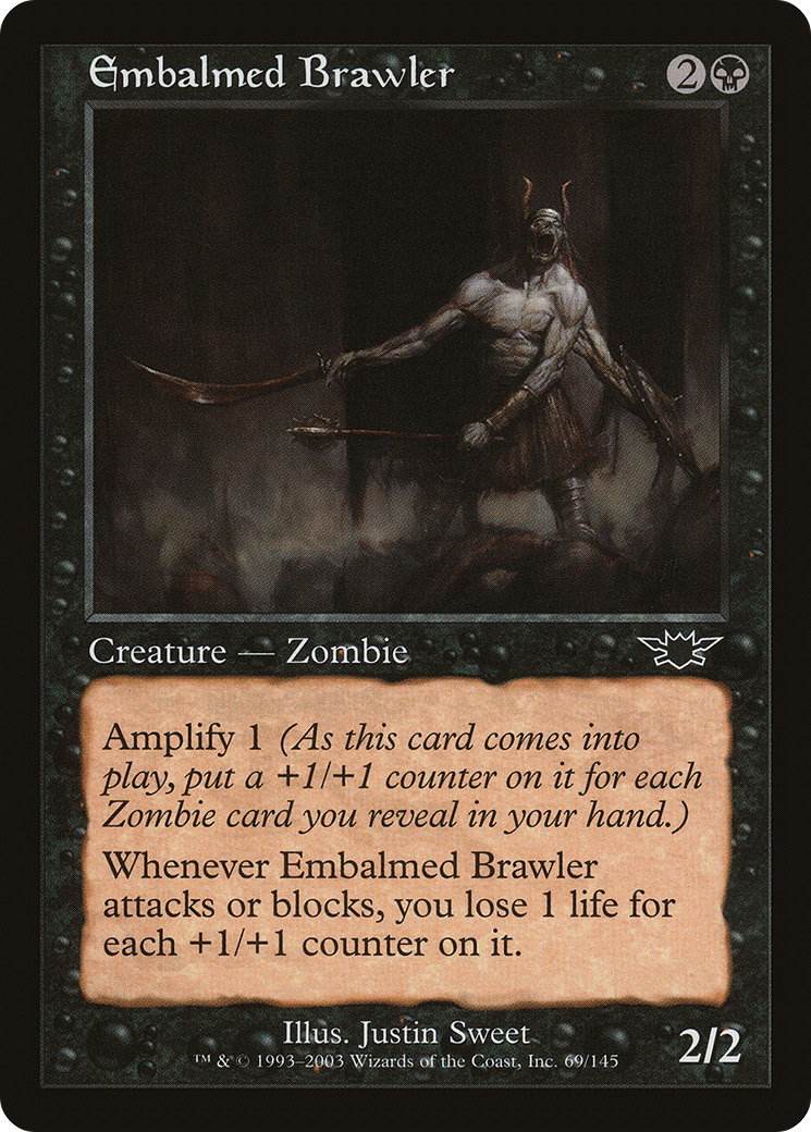 Embalmed Brawler - Foil
