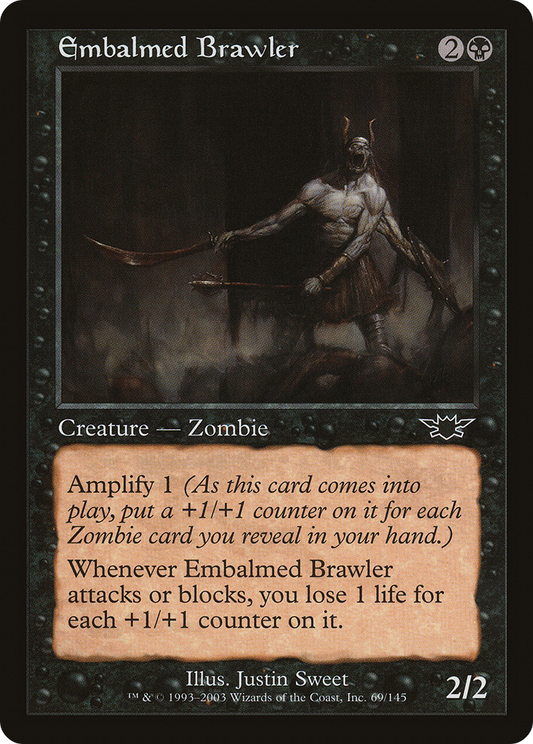 Embalmed Brawler - Foil