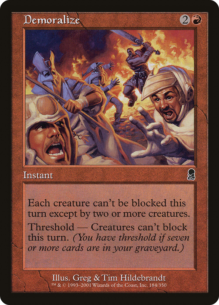 Demoralize - Foil