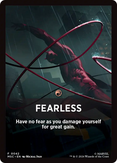 Fearless (0042) (Theme Card) (FMSC)