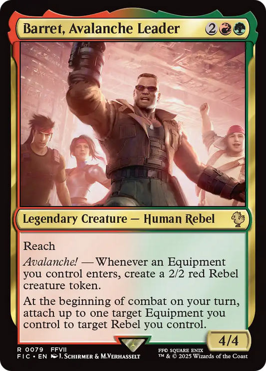 Barret, Avalanche Leader - Surge Foil