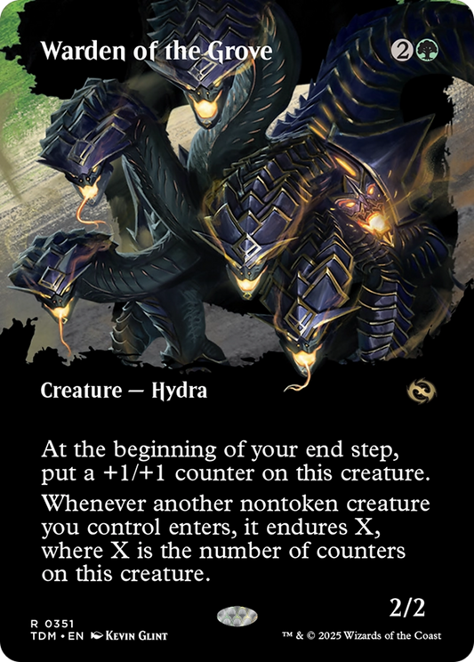 Warden of the Grove (0351) (Borderless) - Foil