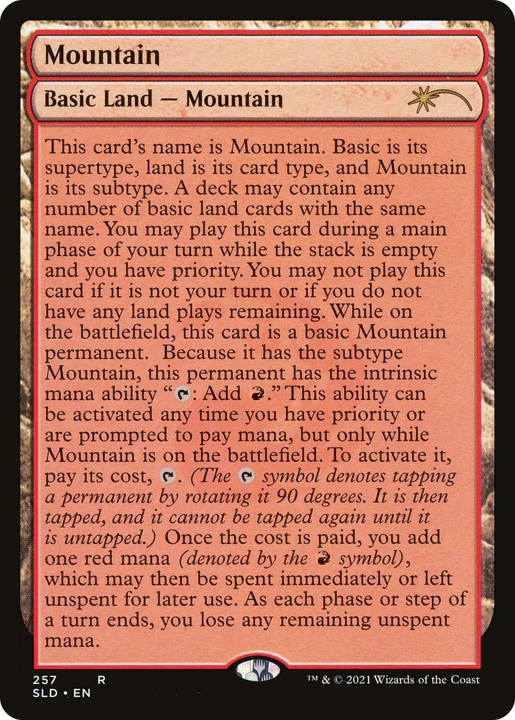 Mountain (257) (Full Text) - Foil