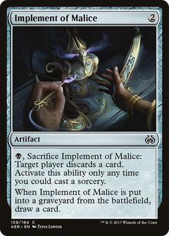 Implement of Malice - Foil