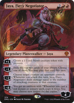 Jaya, Fiery Negotiator (374) (Borderless) - Foil