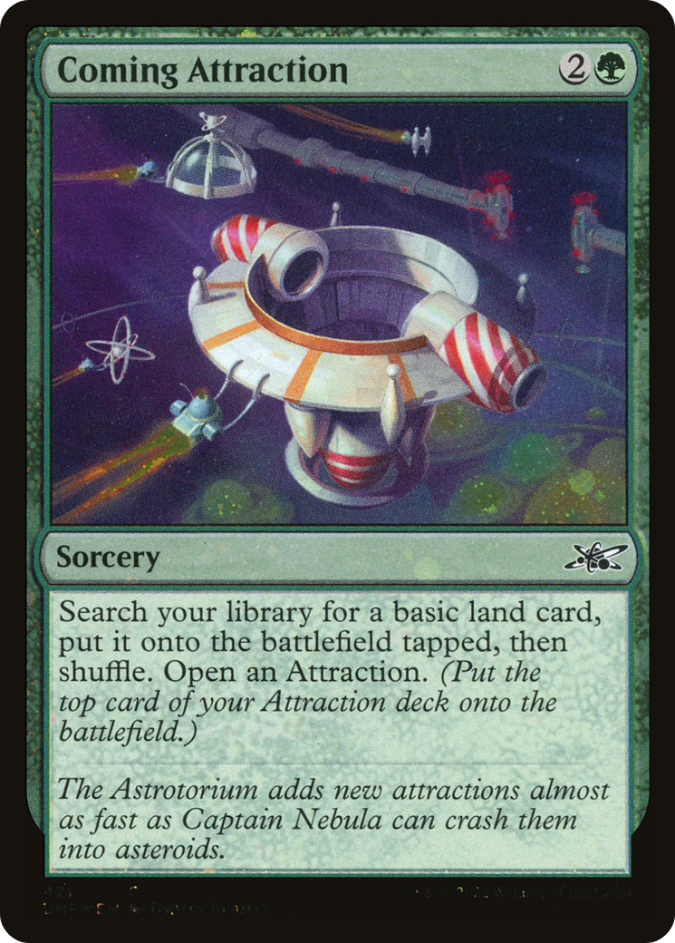 Coming Attraction (421) - Galaxy Foil