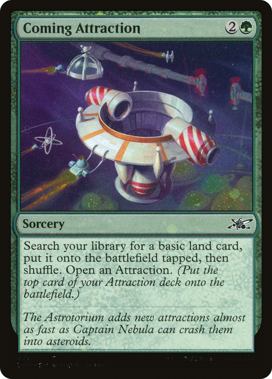 Coming Attraction (421) - Galaxy Foil