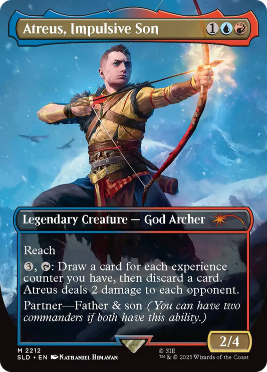 Atreus, Impulsive Son (2212) (Borderless) sld