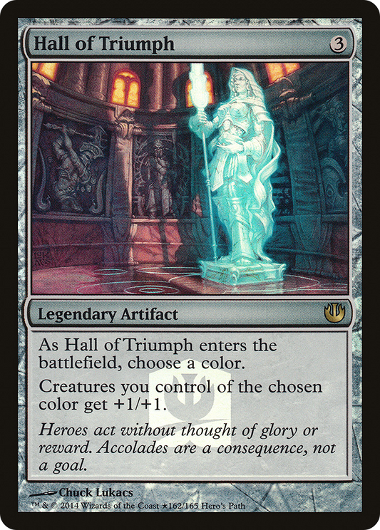 Hall of Triumph (0162) (Hero's Path) - Foil