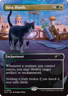 Aura Shards (2694) (Borderless) (SLD) - Foil
