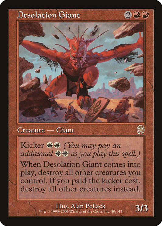 Desolation Giant - Foil