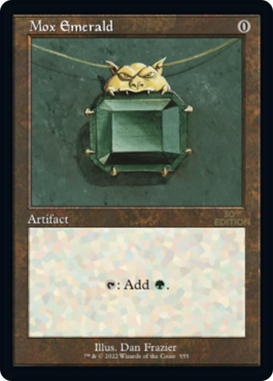 Mox Emerald (Retro Frame)