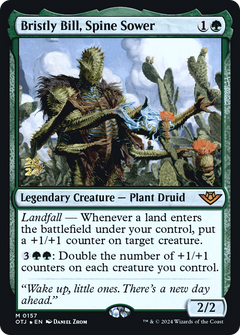 Bristly Bill, Spine Sower (0157) (Prerelease) - Foil