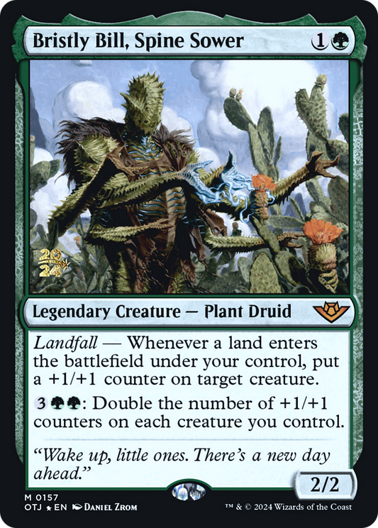 Bristly Bill, Spine Sower (0157) (Prerelease) - Foil