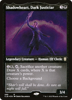 Shadowheart, Dark Justiciar - Foil Etched