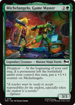 Michelangelo, Game Master (TMT) - Foil