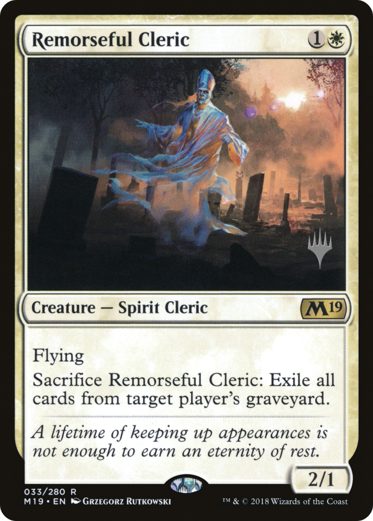 Remorseful Cleric (033) (Promo Pack)