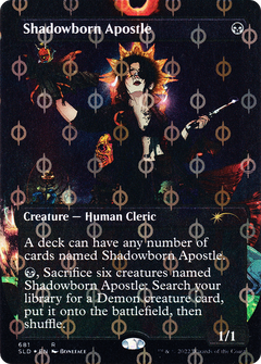 Shadowborn Apostle (681) (Borderless) - Compleat Foil