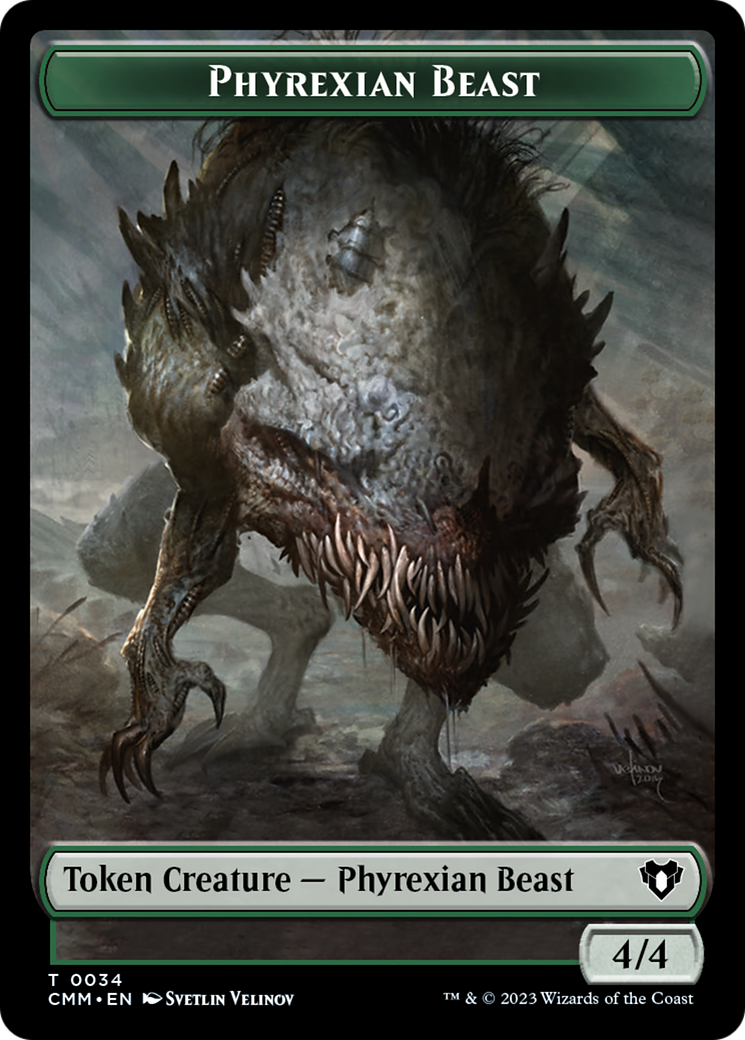 Phyrexian Beast Token (0034)