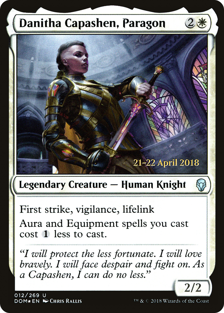 Danitha Capashen, Paragon (012) (Prerelease) - Foil