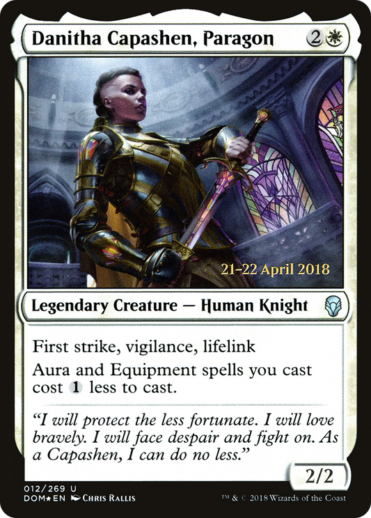 Danitha Capashen, Paragon (012) (Prerelease) - Foil